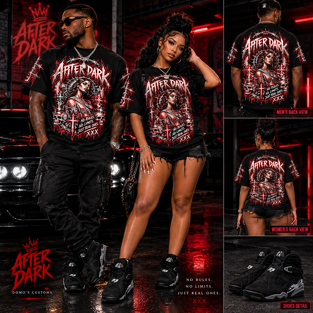 **AFTER DARK™ | No Rules. No Limits. Graphic Streetwear Tee**