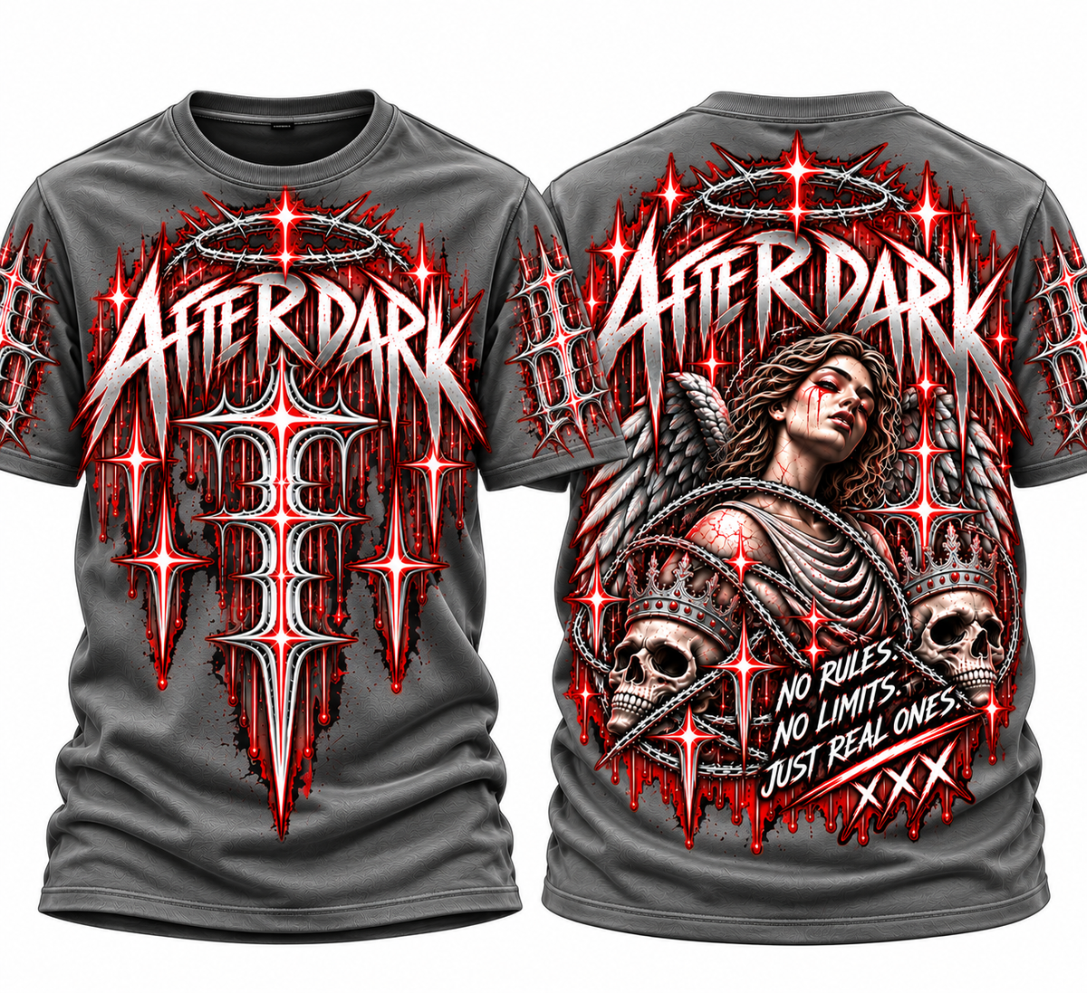 **AFTER DARK™ | No Rules. No Limits. Graphic Streetwear Tee**