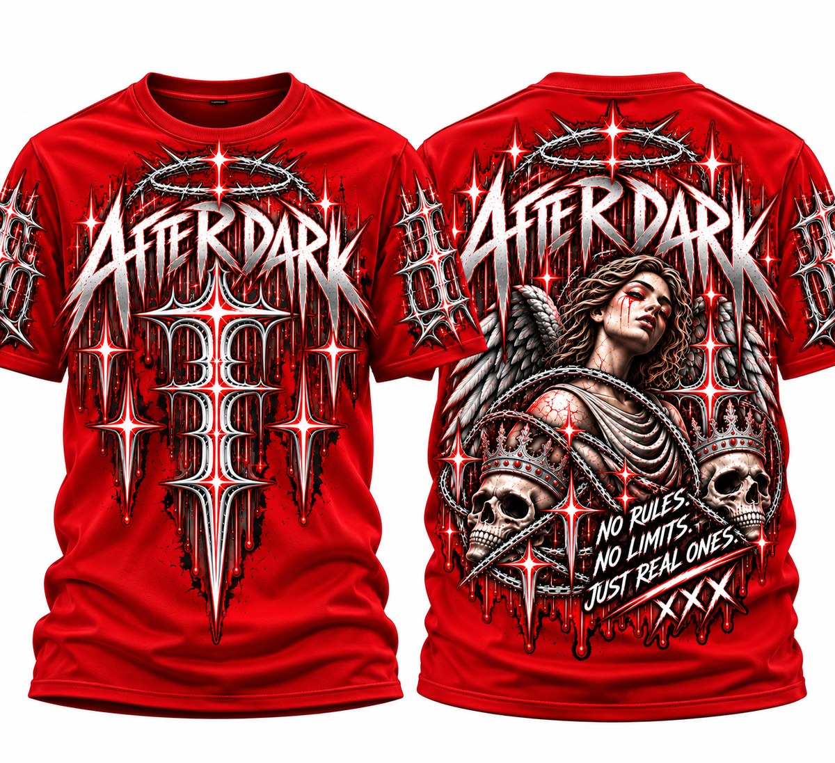**AFTER DARK™ | No Rules. No Limits. Graphic Streetwear Tee**