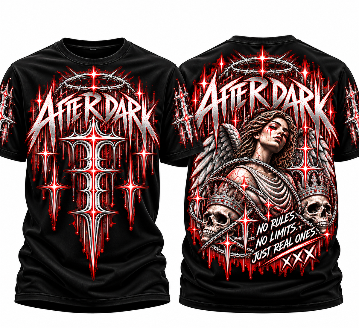 **AFTER DARK™ | No Rules. No Limits. Graphic Streetwear Tee**